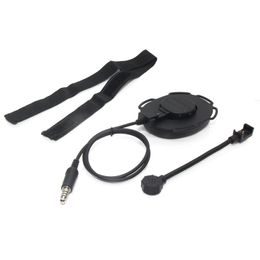 HD03 For Tactical Bowman Elite II Radio Headset Earpiece Microphone Accessory Kit For Two Way Radio Walkie Talkie