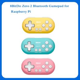Gamepads 8BitDo Zero 2 Bluetooth Gamepad for Switch Windows Android macOS for Raspberry pi 2B/3B/3B+/4B/zero/zero W/zero WH
