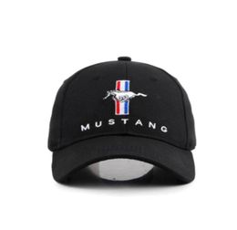 Wide Brim Hats 2021 Black Baseball Cap Sports Racing Car Men039s Sunglasses Moto MUSTANG Moto Motorcycle 3D Embroidery7400592