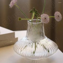 Vases Glass Vase Simple Solid Colour Nordic Style Home Decoration Living Room Household Flower Arrangement Pot Crafts