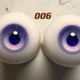 Doll Eyes for 1/3 1/4 1/6 Bjd Doll Ob11 Girl Toys /12/14/16/18mm Plaster Eyeball Human Realistic Paly House Doll Accessories