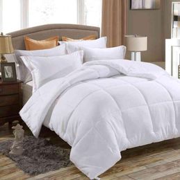 Juwenin Luxury Duvet Insert Goose Down Alternative Comforter Quilt2542395