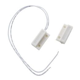 4X White Door Window Contacts Magnetic Reed Switch Sensor