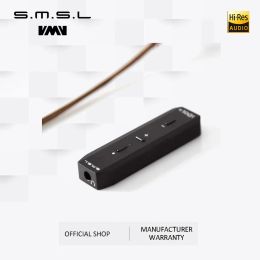 Converter Clearance SMSL IDOL+ Portable Mini USB Audio DAC And Headphone Amplifier Mirco USB DAC Support OTG 24bit/192KHZ Black Silver