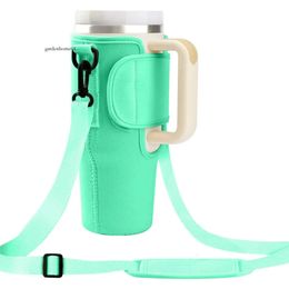 Holder Strap And Handle Fits Oz Tumbler Water Carrier Bag With Straps Bottle Pouch For Cup Sea Ship Hle S s