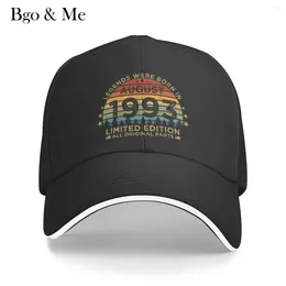 Ball Caps 2024 Legends Were In August 1993 Limited Edition Patriotic Baseball Cap Sun Hat Women Men's