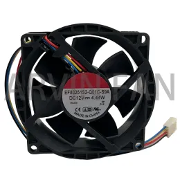 Chain/Miner EF80251S2Q01CS9A 8025 12V 4.44W 8CM Chassis CPU Cooling Fan