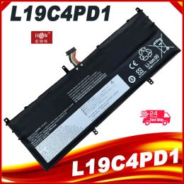 Batteries L19C4PD1 L19D4PD1 Laptop Battery For Lenovo Yoga C640 13 C64013IML Series 5B10U65275 SB10W67395 L19M4PD1 L19L4PD1 7.68V 60WH