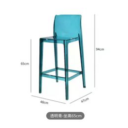 Bar Stool Modern Dining Chairs Accent Designer Ergonomic Nordic Dining Chairs Industrial Sedie Da Pranzo Kitchen Furniture