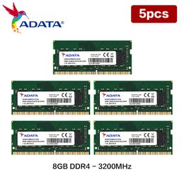5pcs/lot 100% Original AData DDR4 Laptop Memory ram 8GB 3200MHz SO-DIMM Computer Ram ddr4 For Laptop
