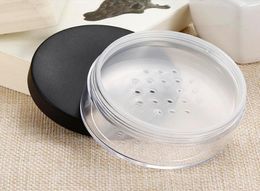 50G 50ml Empty Sifter Jar Loose Powder Blusher Puff Case Box Makeup Cosmetic Jars Containers with Sifter Lids SN20307601745