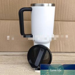 Top Fashion New 40Oz Contrast Color Handle Car Cup Stainless Steel 304 Vacuum Cups with Straw Car Cooling Ice Heater