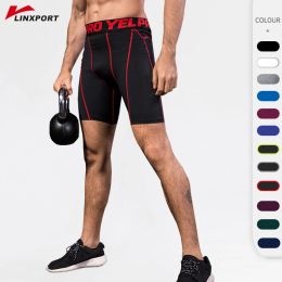 Shorts Running Shorts Bodybuilding Sweatpants for Men Dumbbells Underpants High Waist Leggings Male Compression Trousers ropa deportiva