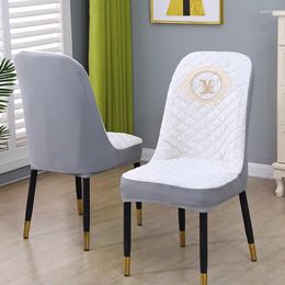 Chair Covers Modern Minimalist Curved Cover Stretch Household Cotton Elastic Easy To Instal Comfortable Soft