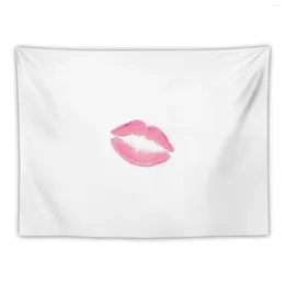 Tapestries Lips Tapestry Room Decorating Aesthetic Decorative Paintings Wall Coverings Bathroom Decor