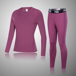 Winter O Neck Base Women Thermal Underwear Sets Long Johns for Women Thermal Clothing Second Skin Winter Female Thermal Suit