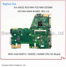 Motherboard New Original For ASUS X551MA X551M Laptop Motherboard With Intel N2815/N2840/N3540 CPU DDR3 X551MA Mainboard 100% Fully Tested