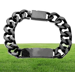 Designer L bracelets V for Men and Women Stainless Steel cuban Link Iced out braceletS bracciali Chain Bracelet Male Drop With box4735927