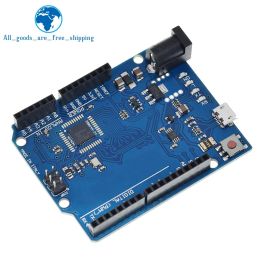 TZT Leonardo R3 Microcontroller Original Atmega32u4 Development Board With USB Cable Compatible For Arduino DIY Starter Kit