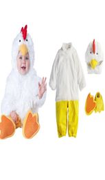 New Lovely Animal Halloween Outfit for Baby grow Infant Boys Girls Baby Fancy Dress Cosplay Costume /Pink Monster/Pink Dog/White Chick2687791