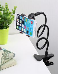 Universal Mobile Phone Holder Flexible Lazy Holder Adjustable CellPhone Clip Home Bed Desktop Mount Bracket Smartphone Stand1928035