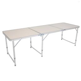 Camp Furniture 180 X 60 70Cm Home Use Aluminium Alloy Folding Table White Drop Delivery Sports Outdoors Camping Hiking And Othyf