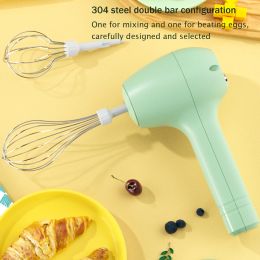 Mixers Wireless Electric Food Mixer Handheld Portable 3 Speeds Egg Beater Baking Dough Cake Cream Mixer for Kitchen