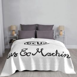 Deus Ex Machina Blanket Bedspread Bed Plaid Plaid Sofa Anime Plush Bedspread 135 Thermal Blanket Home Textile Luxury