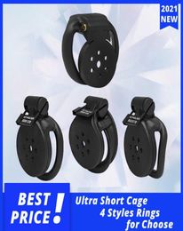 Super Small Cock Cage 3D Printed Mamba HT-V4 Penis Ring Device Adult Sexy Toys For Men Gay Sleeve Lock8547992