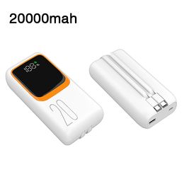 20000mAh Power Bank Large Capacity External Spare Battery Fast Charging Portable Charger 10000mAh Powerbank For iPhone Xiaomi