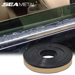 SEAMETAL Car Window Waterproof Protector Seal Strip Weatherstrip Edge Trim for Car Door Glass Window Rubber Sealing Strip