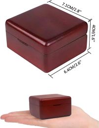 SOFTALK Coldplay-yellow Solid Wood Wine Red Theme Music Box Birthday, Christmas, Valentine's Day Gifts