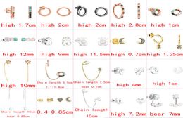 2021 new style 100 925 sterling silver bear fashion classic exquisite ladies earrings pierced jewelry manufacturer direct s8735608