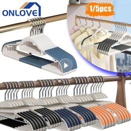 Clothe Hanger Anti-slip Drying Rack Wardrobe Space Saver Clothing Storage Rack Clothes Hanger Dry Wet Dual-use Organiser Shelf