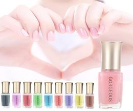 Nail Polish Professional Sweet Color Jelly For Women Translucent Fashion Art Glue5663678