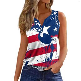 Women's T Shirts Women Clothes Daily Fashion Printed Vests Luxury V-Neck Summer Sleeveless 2024