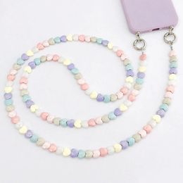 Eyeglasses Chains Childrens Glasses Chain Bag Shoder Strap Lanyard Pendant Anti-Fall Mobile Phone Beaded Handmade Ornament For Women Dhgtj