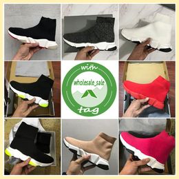Free Shipping Pairs Mens Women Sock Shoe Speed 2.0 Trainer Neon Navy Blue Jogging Casual Shoes Race Runners Black White Red Khaki Beige Boots Sports Trainers Sneakers