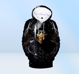 New Fashion 3D Mortal Kombat 11 Hoodie Menwomen Longsleeved Hooded Men Streetwear 2019 Loose Hooded Streetwear Tops Hip Hop5753900