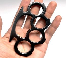 New Gilded Thick 13mm Steel Brass Knuckle Duster Color Black Plating Silver Hand Tool Clutch High Quality 1703 Z26895080