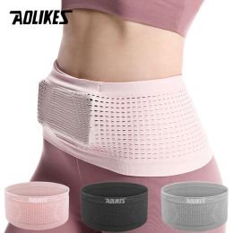 Bags AOLIKES Seamless Invisible Running Waist Belt Bag Unisex Sports Fanny Pack Mobile Phone Bag Gym Running Fitness Jogging Run Bag