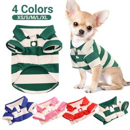 Pet Dog Shirt Autumn Dog Clothes Casual Clothing for Small Large Dogs Cats T-shirt Pet Puppy Kitten Shirts