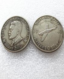 H06Germany Commemorative Coins 1943 Copy Coins Brass Craft Ornaments3246239