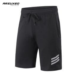 Pants ARSUXEO Men Running Shorts Quick Drying Summer Casual Loose Sports Shorts Gym Clothes Workout Exercise Jogging Short Pants Male