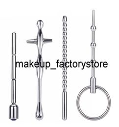 Massage New 4 Style Penis Plug Male Urethral Dilator Horse Eye Stimulation Sounding Masturbator Metal Urethral Catheter Sex Toys F1400482