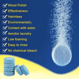 5/10/20Pcs Car Windscreen Wiper Effervescent Tablets Car Glass Solid Cleaner Toilet Cleaning Car Accessories