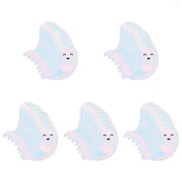 Disposable Dinnerware 40 Pcs Halloween Ghost Plates Party Decorative Paper