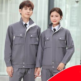 Work Clothing For Men Canvas Durable Thick Working Coveralls Auto Repairman Working Uniforms Mechanical Workshop Labor Suits 4xl
