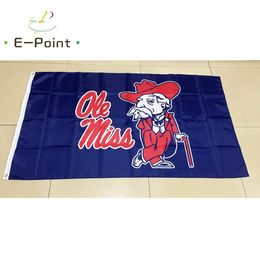 Ole Miss s Flag 3*5ft (90cm*150cm) Polyester flag Banner decoration flying home & garden flag Festive gifts3894787