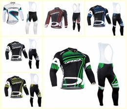 ORBEA team Cycling long Sleeves jersey bib pants sets Bike Clothing Ropa Ciclismo Sport Uniformes U1209133600543